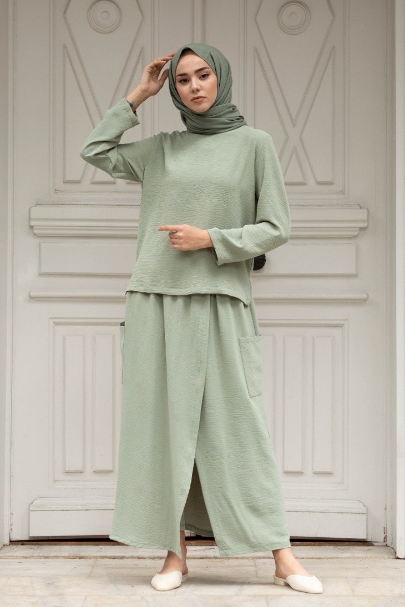 Lamu Mint Yeşili Takım