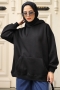 Laora Siyah Sweat
