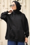 Laora Siyah Sweat