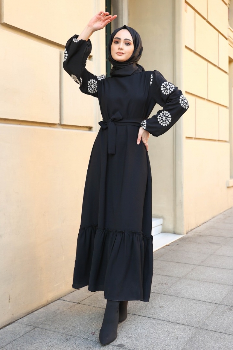 Laresso Siyah Elbise