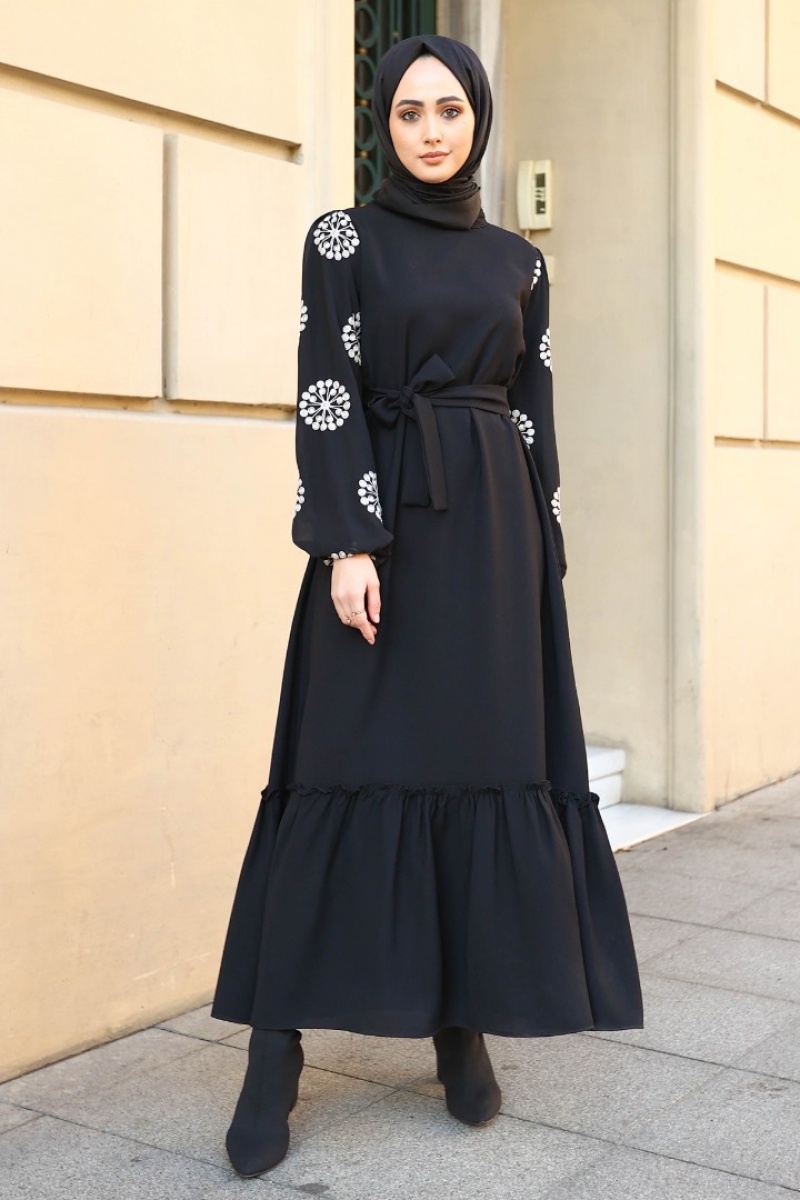 Laresso Siyah Elbise
