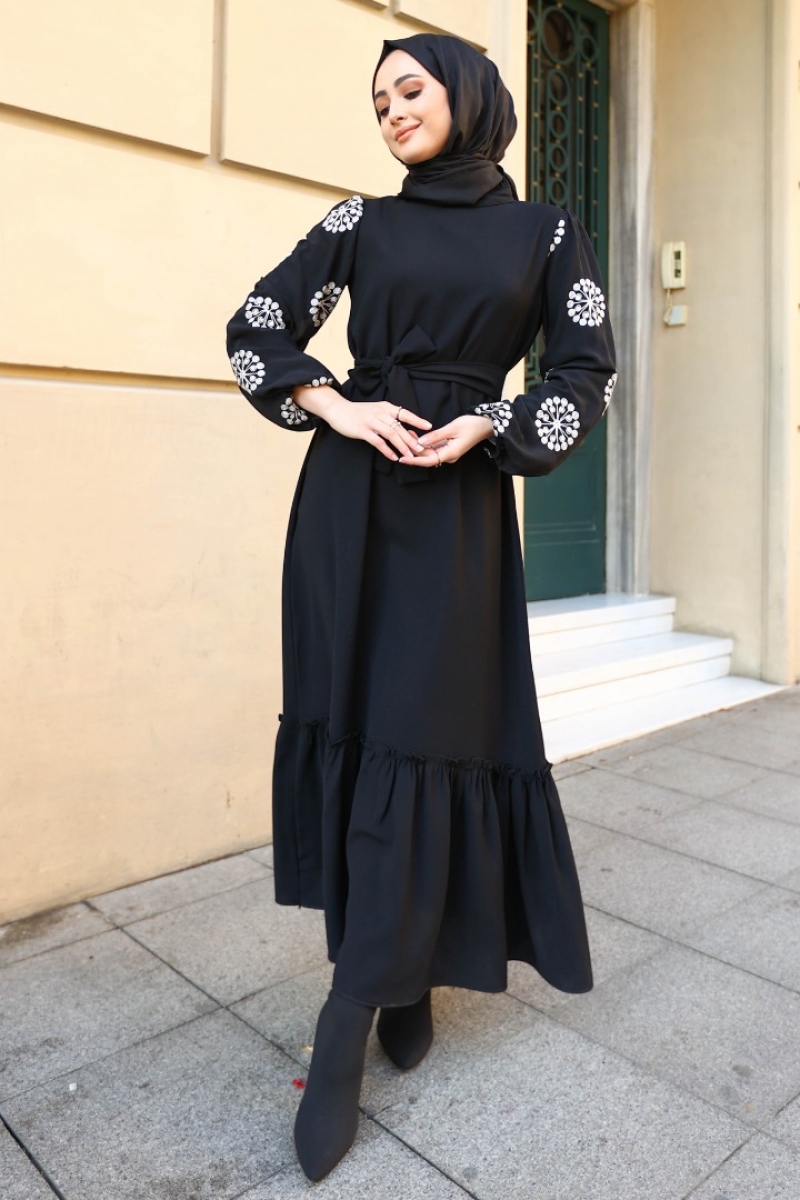 Laresso Siyah Elbise