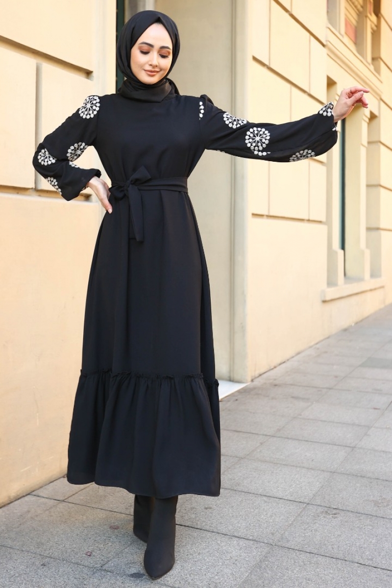 Laresso Siyah Elbise