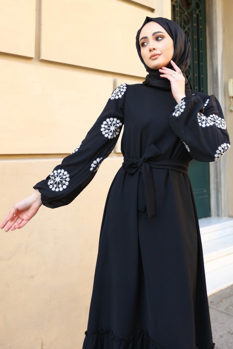 Laresso Siyah Elbise