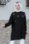 Larina Siyah Tunik