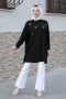 Larina Siyah Tunik