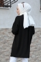 Larina Siyah Tunik