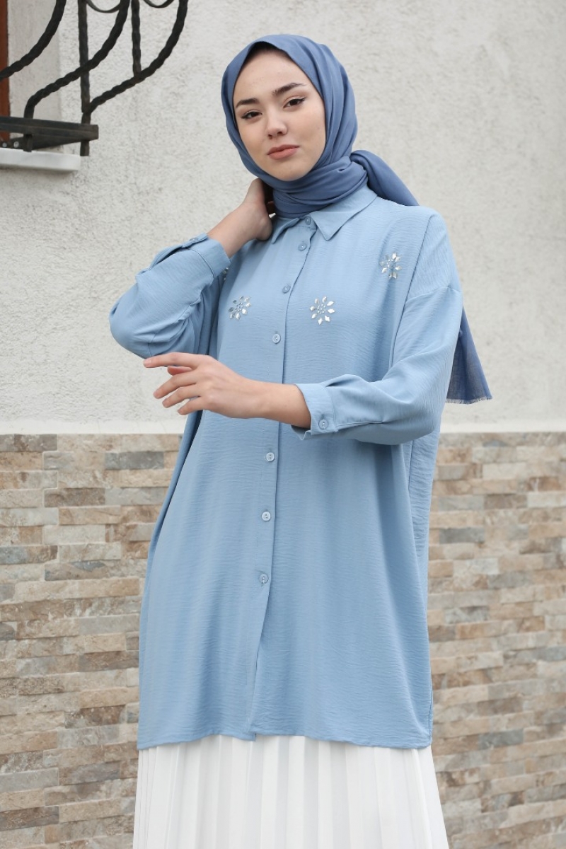 Larina Mavi Tunik