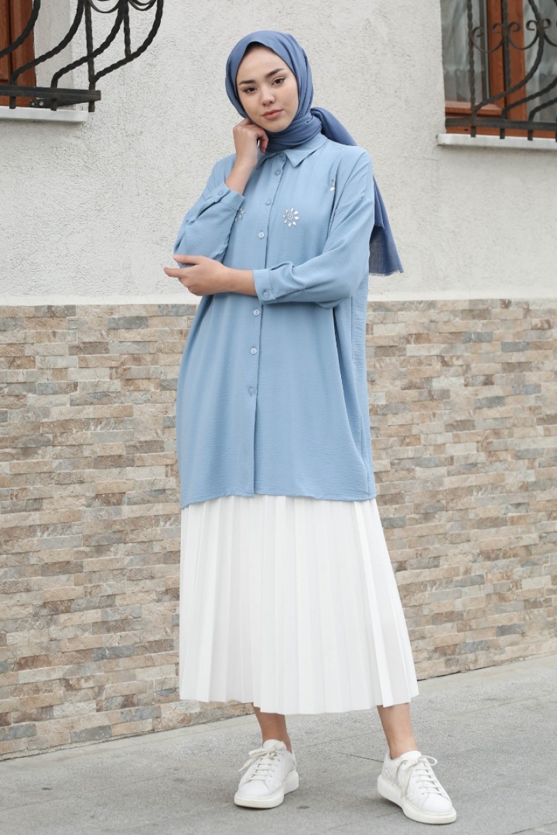 Larina Mavi Tunik