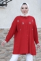 Larina Kırmızı Tunik