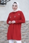 Larina Kırmızı Tunik