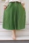 Lariva Haki Saten Etek