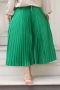 Lariva Yeşil Saten Etek