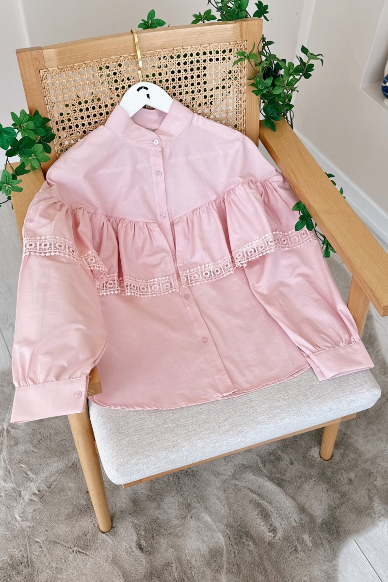 Lasi Pembe Gömlek