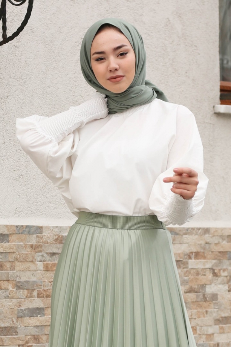 Lavanya Beyaz Gömlek