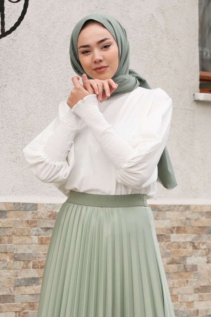 Lavanya Beyaz Gömlek