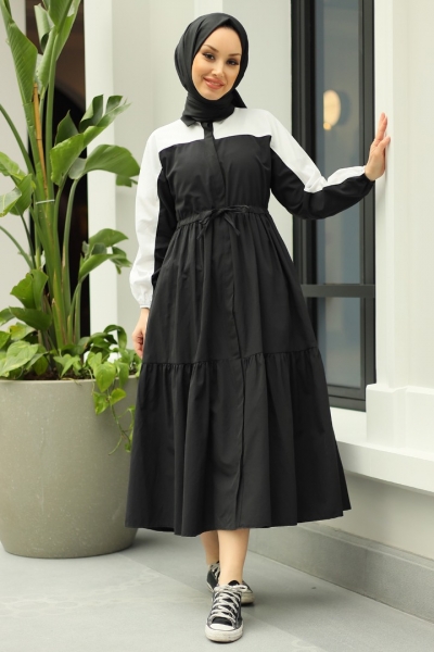 Lavezza Siyah Elbise