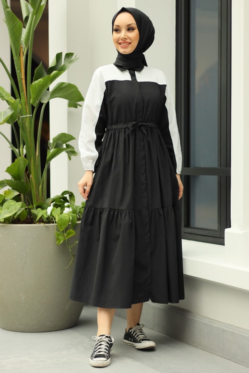 Lavezza Siyah Elbise