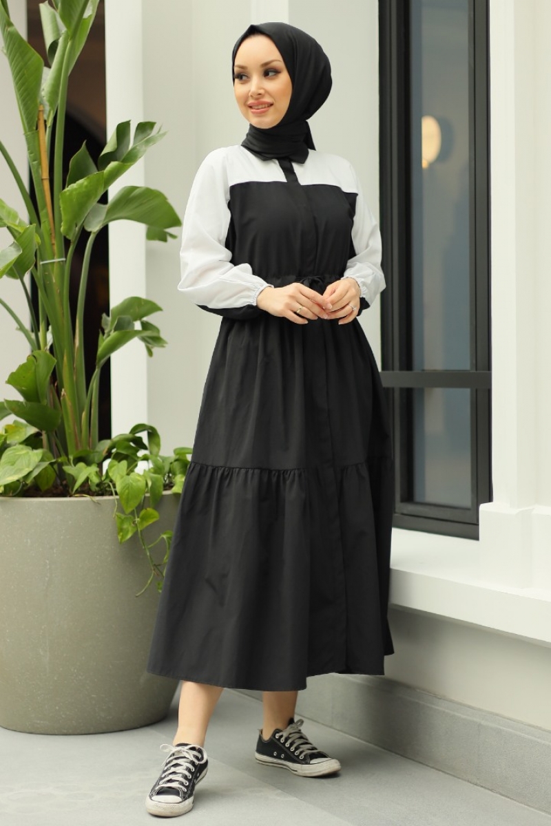 Lavezza Siyah Elbise