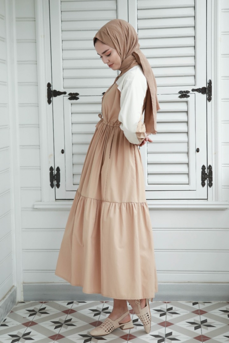 Lavezza Camel Elbise