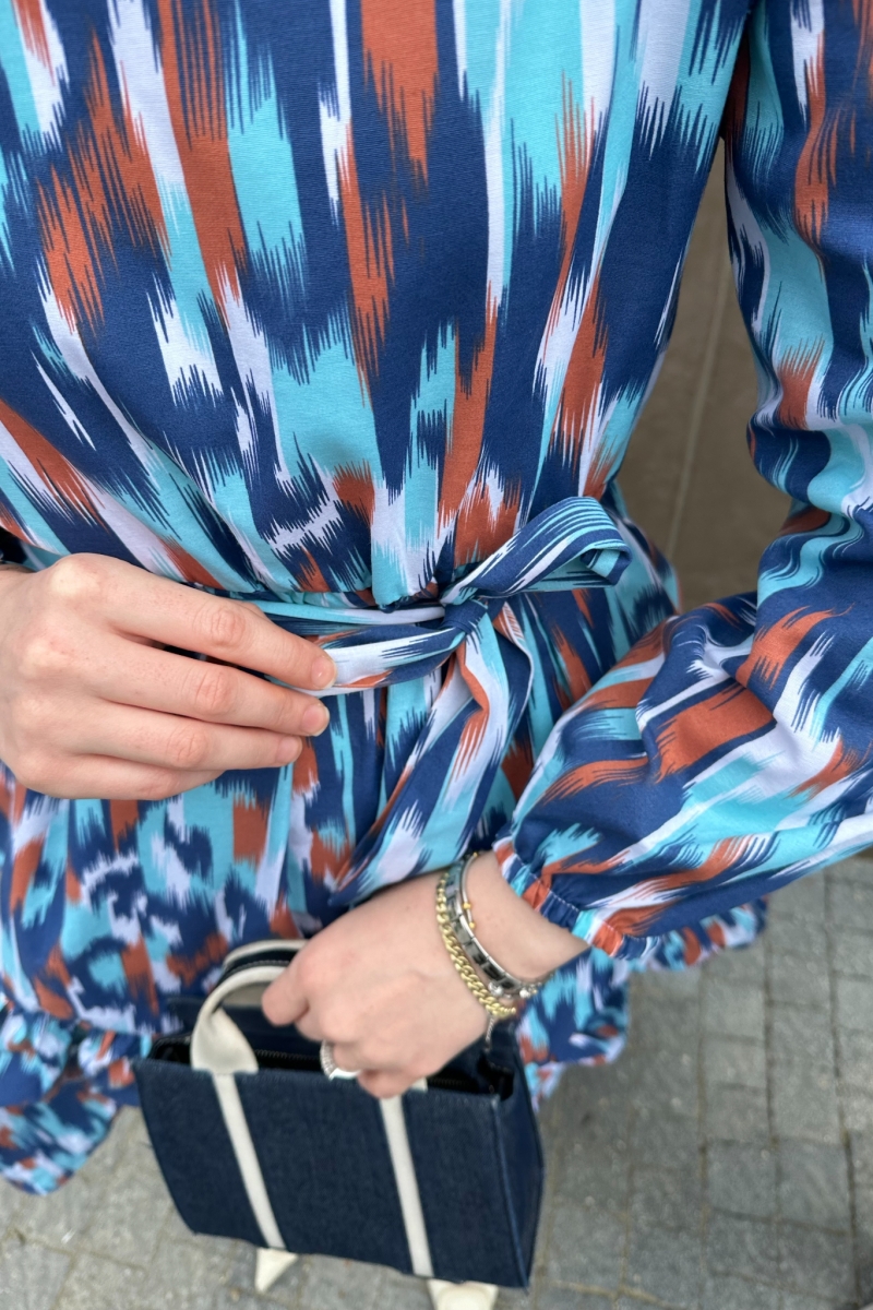 Leilla Saks Mavisi Elbise