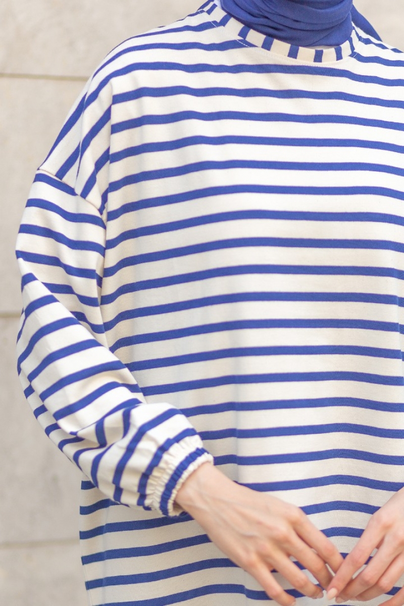 Lenas Saks Mavisi Tunik