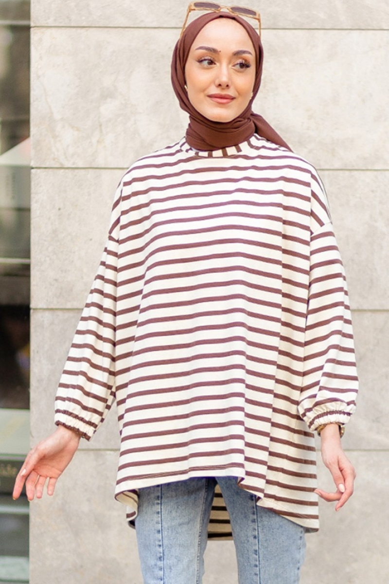 Lenas Kahverengi Tunik