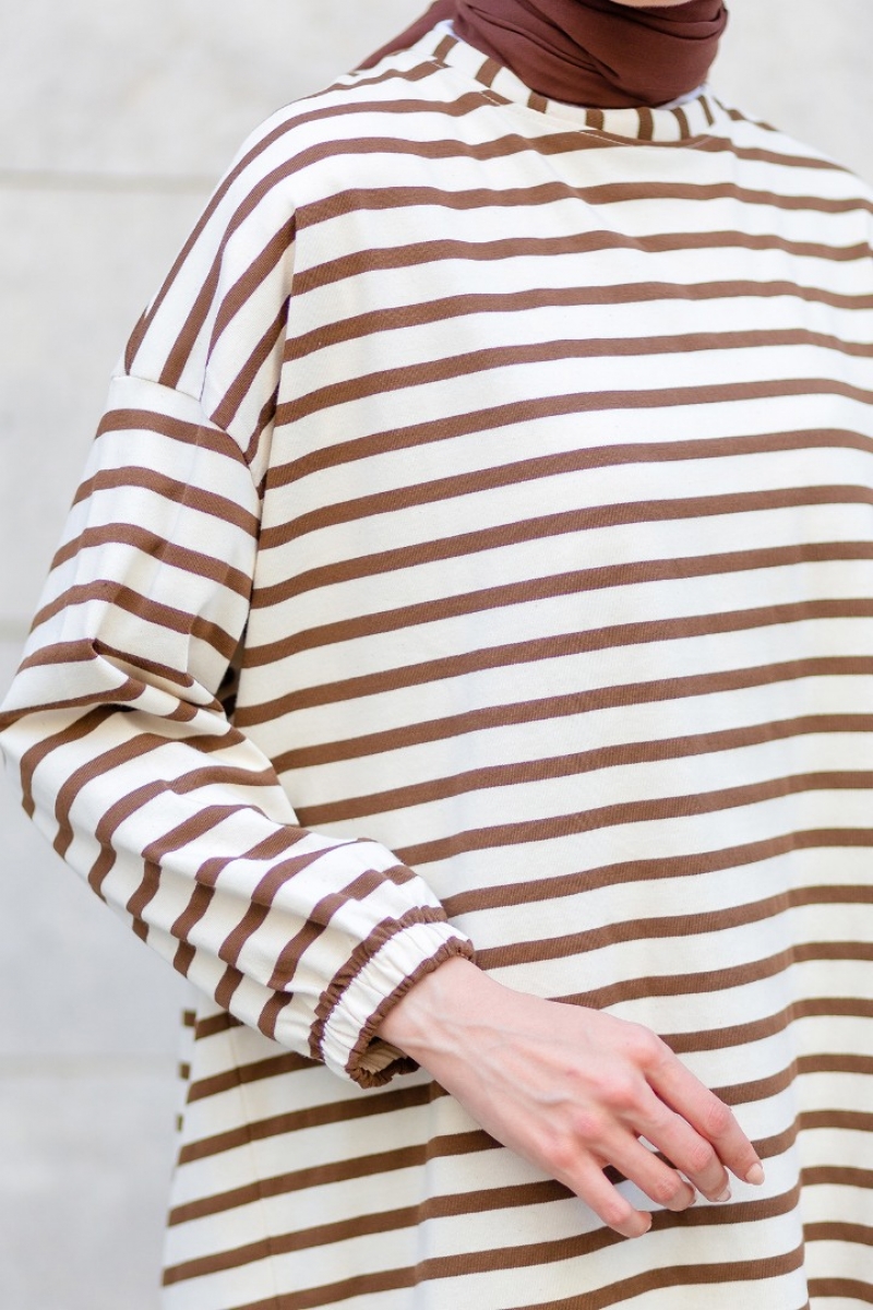 Lenas Kahverengi Tunik