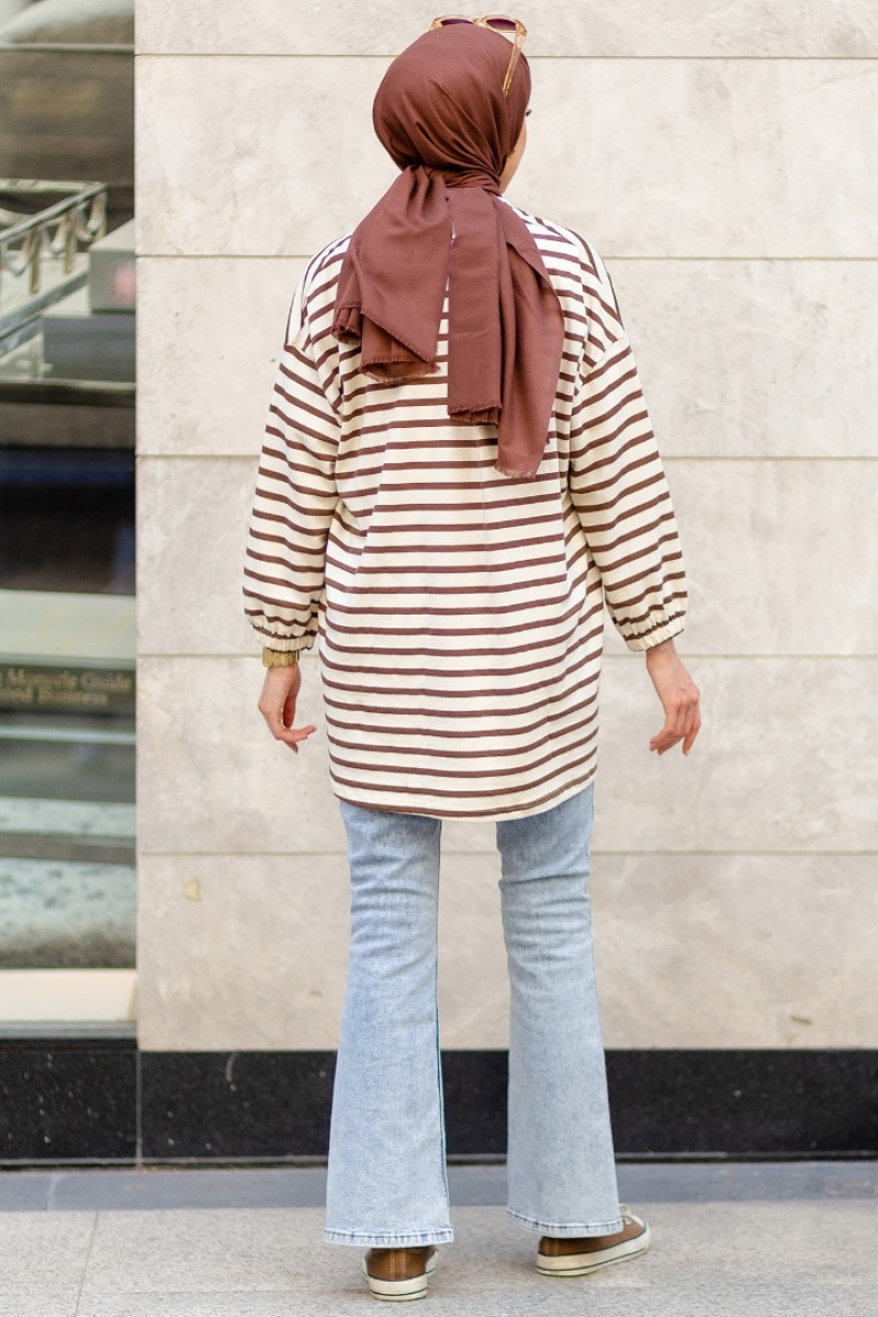 Lenas Kahverengi Tunik