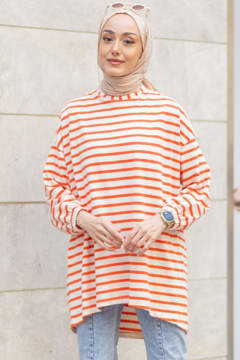 Lenas Turuncu Tunik
