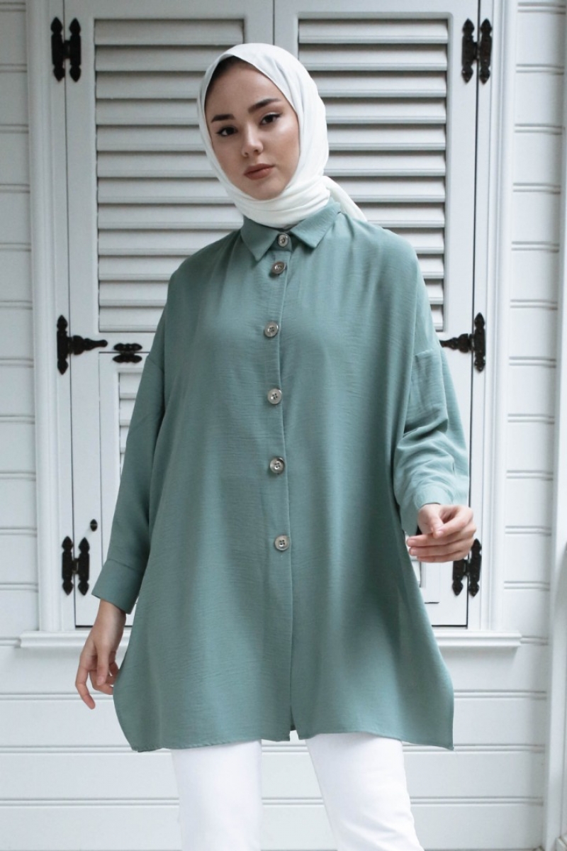 Lenia Mint Yeşili Tunik