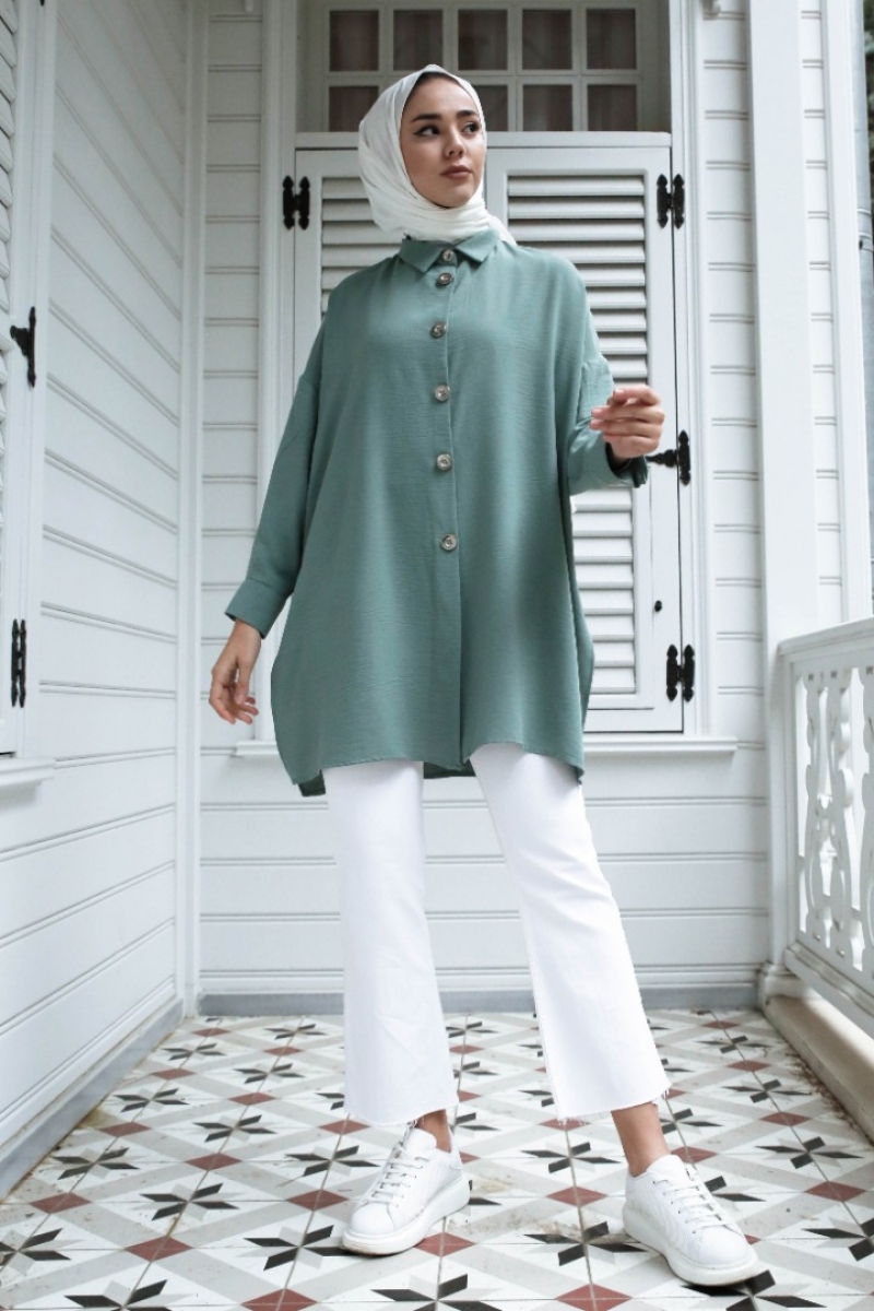 Lenia Mint Yeşili Tunik