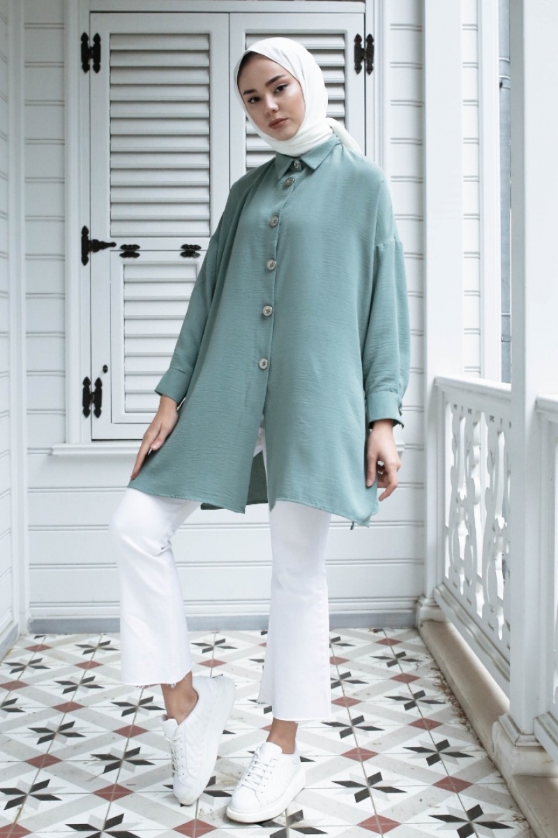 Lenia Mint Yeşili Tunik