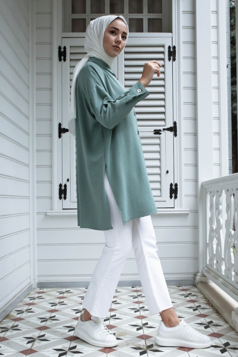 Lenia Mint Yeşili Tunik