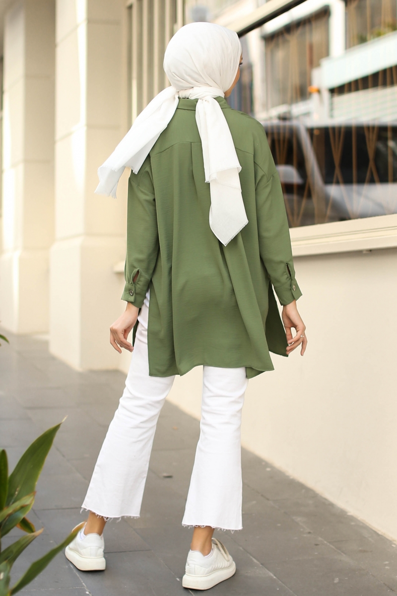 Lenia Açık Yeşil Tunik