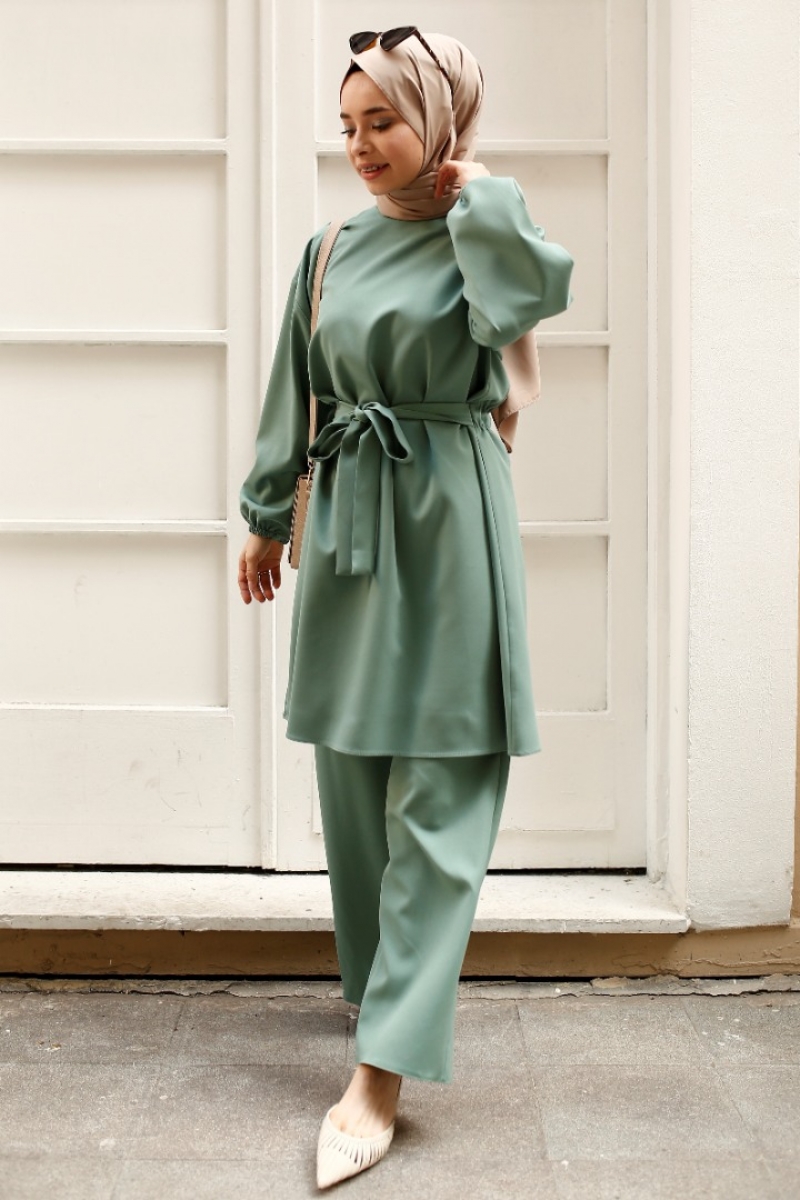 Lenora Mint Yeşili Takım