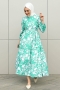 Leona Yeşil Elbise