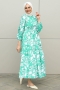 Leona Yeşil Elbise