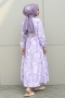 Leona Lila Elbise