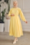Leong Sarı Elbise
