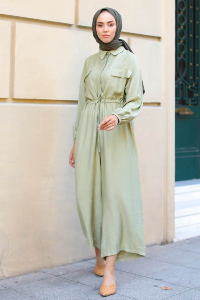 Leroy Mint Yeşili Tulum