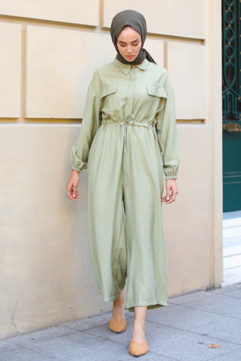 Leroy Mint Yeşili Tulum