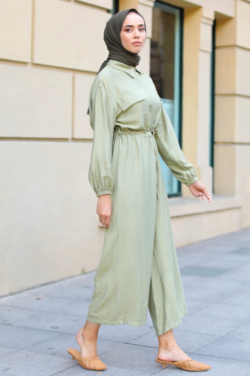 Leroy Mint Yeşili Tulum