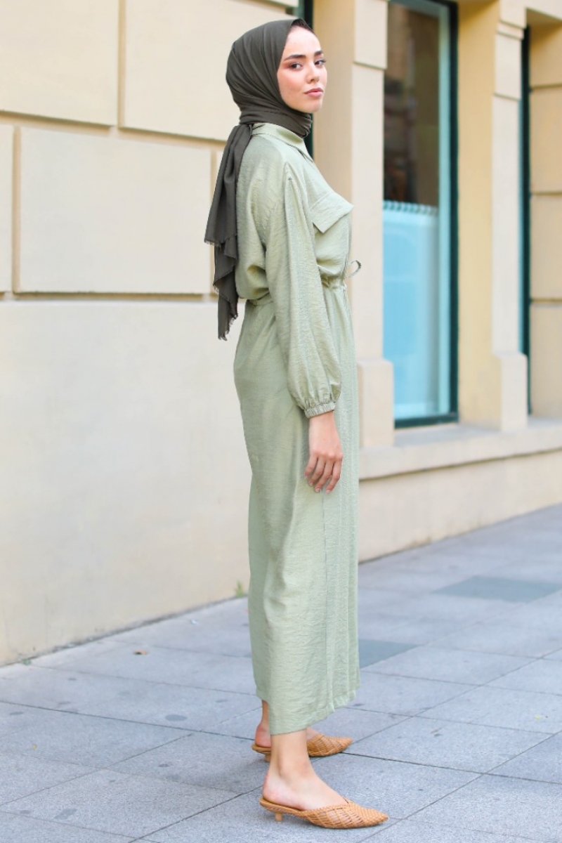 Leroy Mint Yeşili Tulum