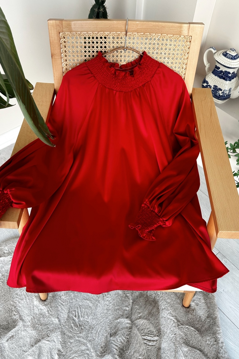 Lesa Kırmızı Tunik