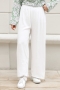 Lesia Beyaz Pantolon