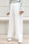 Lesia Beyaz Pantolon