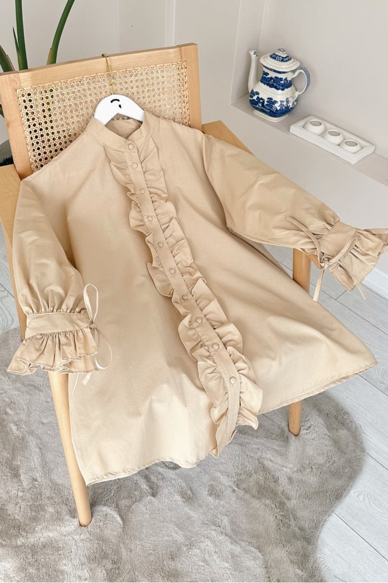 Levin Camel Tunik