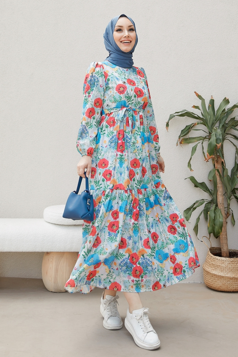 Leyna Kırmızı Elbise