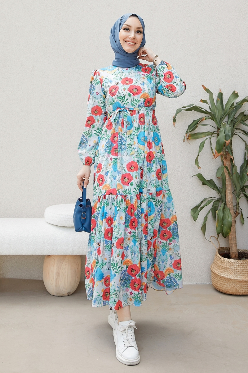 Leyna Kırmızı Elbise